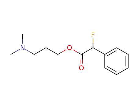 γ-Dimetilaminopropilestere dell'acido α-fluorofenilacetico