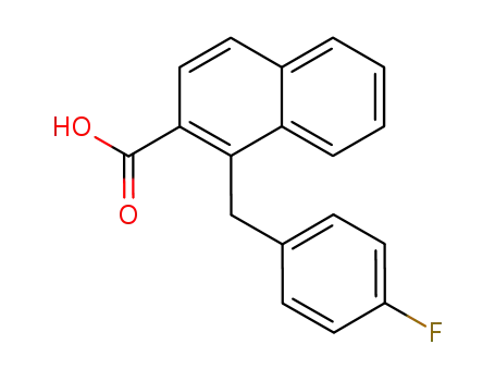 1-(4-fluoro-benzyl)-[2]naphthoic acid