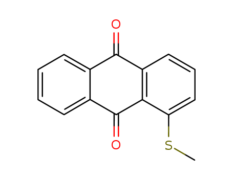 9,10-Anthracenedione, 1-(methylthio)-