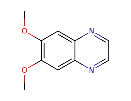 Molecular Structure of 6295-29-0 (6,7-DIMETHOXYQUINOXALINE)