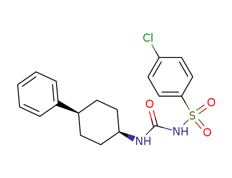 N-<4-Chlor-benzolsulfonyl>-N'-<4c-phenyl-cyclohexyl>-harnstoff