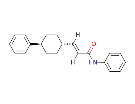 trans-4-Phenyl-cyclohexylacrylsaeure-anilid