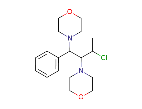 4,4'-[1-(1-Chloroethyl)-2-phenylethylene]dimorpholine