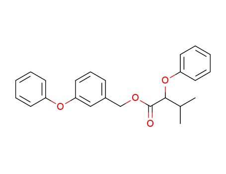 Molecular Structure of 112473-84-4 (3-phenoxybenzyl 3-methyl-2-phenoxybutanoate)