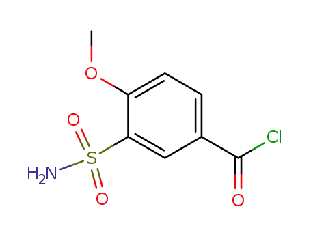 4-Methoxy-3-sulfamoyl-benzoyl chloride
