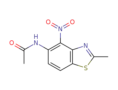 N-(2-methyl-4-nitro-1,3-benzothiazol-5-yl)acetamide
