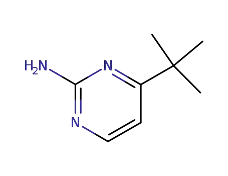 Molecular Structure of 17321-94-7 (4-tert-butylpyriMidin-2-aMine)