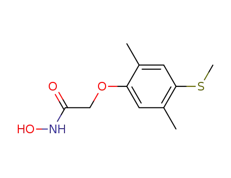 (2,5-Dimethyl-4-methylmercapto-phenoxy)-acethydroxamsaeure