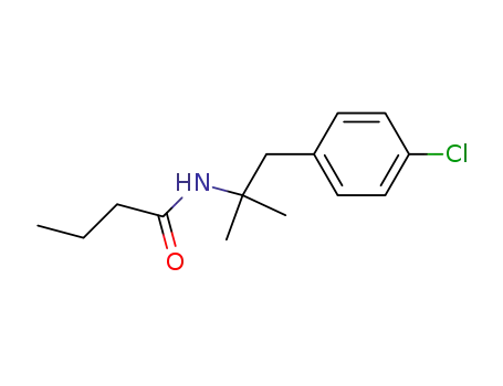 N-Butyryl-1.1-dimethyl-2-<4-chlor-phenyl>-aethylamin