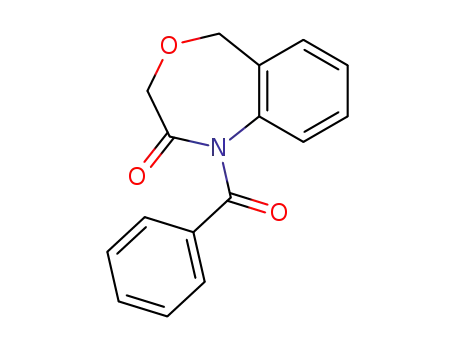 1-benzoyl-1,5-dihydro-benzo[<i>e</i>][1,4]oxazepin-2-one