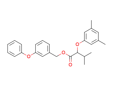 Butanoic acid, 2-(3,5-dimethylphenoxy)-3-methyl-,
(3-phenoxyphenyl)methyl ester