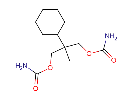 2-cyclohexyl-2-methylpropane-1,3-diyl dicarbamate