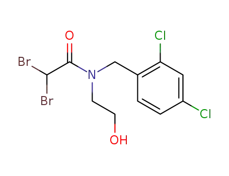 dibromo-acetic acid-[(2,4-dichloro-benzyl)-(2-hydroxy-ethyl)-amide]