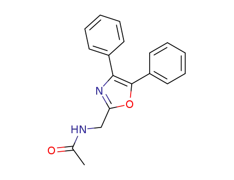Acetamide, N-((4,5-diphenyl-2-oxazolyl)methyl)-