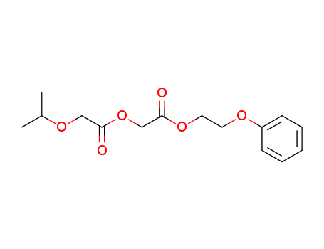 Acetic acid, (1-methylethoxy)-, 2-oxo-2-(2-phenoxyethoxy)ethyl ester