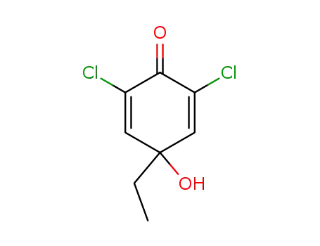 2,5-Cyclohexadien-1-one, 2,6-dichloro-4-ethyl-4-hydroxy-