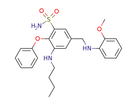 Benzenesulfonamide,
3-(butylamino)-5-[[(2-methoxyphenyl)amino]methyl]-2-phenoxy-