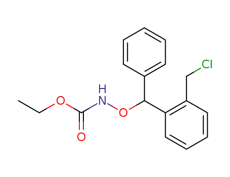 (2-chloromethyl-benzhydryloxy)-carbamic acid ethyl ester