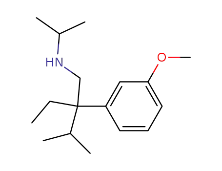 N-Isopropyl-2-(3-methoxyphenyl)-2-ethyl-3-methylbutylamin