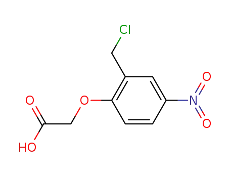 2-[2-(Chloromethyl)-4-nitrophenoxy]acetic acid