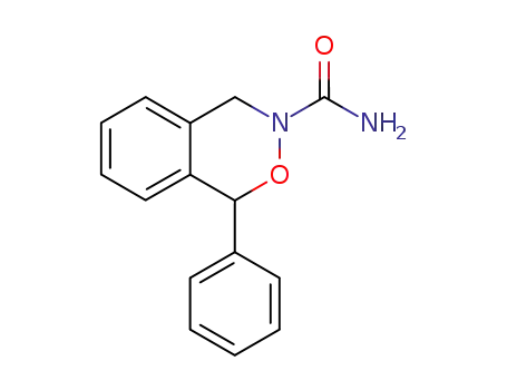 Molecular Structure of 36266-23-6 (1-phenyl-1,4-dihydro-benzo[<i>d</i>][1,2]oxazine-3-carboxylic acid amide)