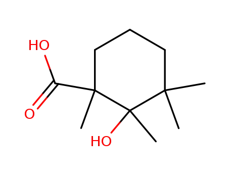 2-Hydroxy-1,2,3,3-tetramethyl-cyclohexanecarboxylic acid