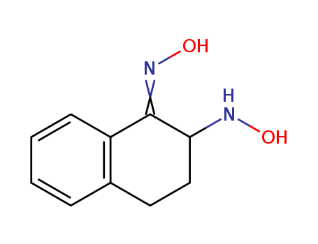 1(2H)-Naphthalenone, 3,4-dihydro-2-(hydroxyamino)-, oxime
