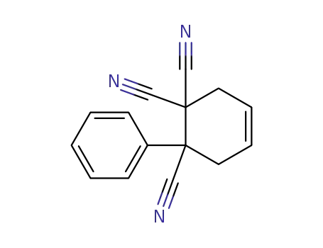 2-phenyl-cyclohex-4-ene-1,1,2-tricarbonitrile