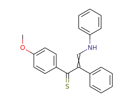 (Z)-1-(4-Methoxy-phenyl)-2-phenyl-3-phenylamino-propenethione