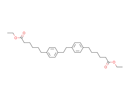 6,6'-bibenzyl-4,4'-diyl-di-hexanoic acid diethyl ester
