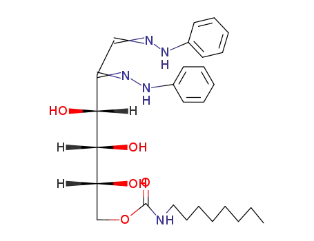 O<sup>6</sup>-Octylcarbamoyl-β-D-glucose-osazon