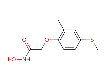 (2-Methyl-4-methylmercapto-phenoxy)-acetylhydroxamsaeure