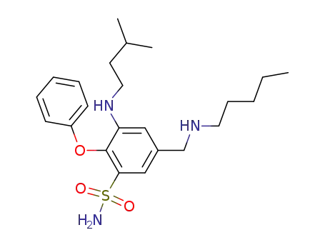 Benzenesulfonamide,
3-[(3-methylbutyl)amino]-5-[(pentylamino)methyl]-2-phenoxy-