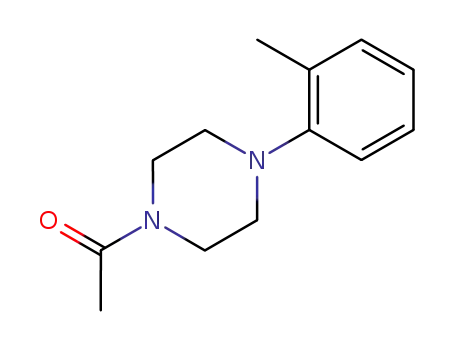 Piperazine, 1-acetyl-4-o-tolyl-