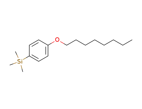 1-Octyloxy-4-trimethylsilyl-benzol