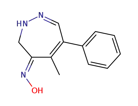 5-methyl-6-phenyl-2,3-dihydro-[1,2]diazepin-4-one oxime