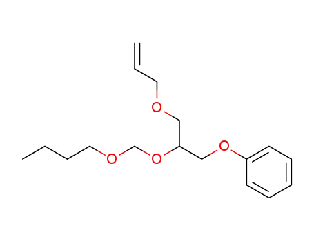 Molecular Structure of 93542-70-2 (2-Butyloxymethoxy-1-allyloxy-3-phenoxy-propan)