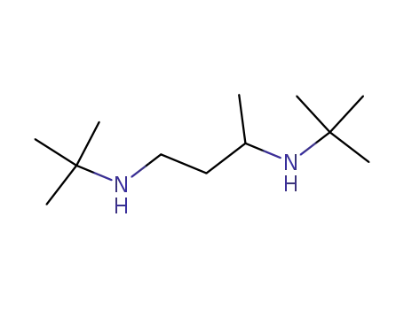 Molecular Structure of 37935-09-4 (1,3-Butanediamine, N,N'-bis(1,1-dimethylethyl)-)