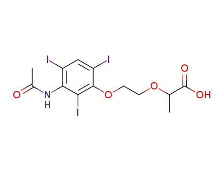 2-[2-(3-ACETAMIDO-2,4,6-TRIIODO-PHENOXY)ETHOXY]PROPANOIC ACID