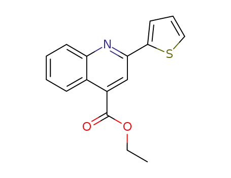 2-thiophen-2-yl-quinoline-4-carboxylic acid ethyl ester