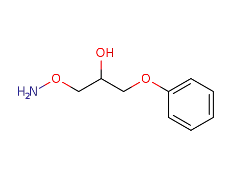 Molecular Structure of 391212-36-5 (2-Propanol,1-(aminooxy)-3-phenoxy-(9CI))