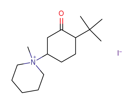 1-(4-<i>tert</i>-butyl-3-oxo-cyclohexyl)-1-methyl-piperidinium; iodide