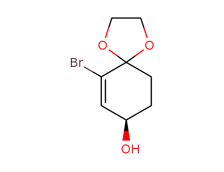 (8R)-6-bromo-8-hydroxy-spiro-[4.5]dec-6-ene