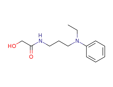 <i>N</i>-[3-(<i>N</i>-ethyl-anilino)-propyl]-glycolamide