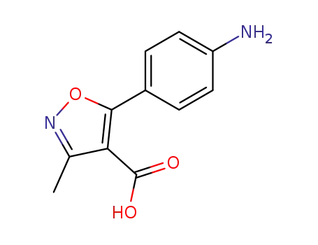 5-(4-amino-phenyl)-3-methyl-isoxazole-4-carboxylic acid
