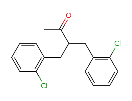 3-(2-chloro-benzyl)-4-(2-chloro-phenyl)-butan-2-one