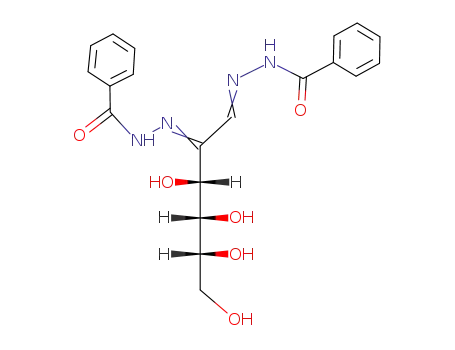 <i>D</i>-<i>arabino</i>-[2]hexosulose bis-benzoylhydrazone
