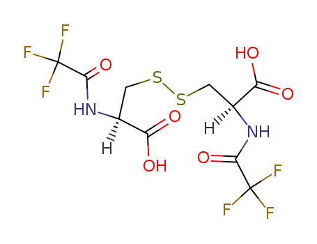 L-Cystine,N,N'-bis(trifluoroacetyl)- (9CI) cas  402-91-5