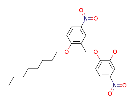 1-<4-Nitro-2-(4-nitro-2-methoxy-phenoxymethyl)-phenoxy>-octan