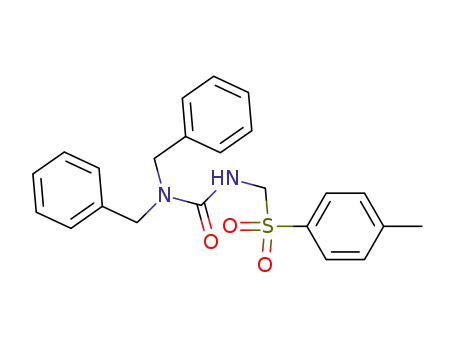 1,1-Dibenzyl-3-(toluene-4-sulfonylmethyl)-urea